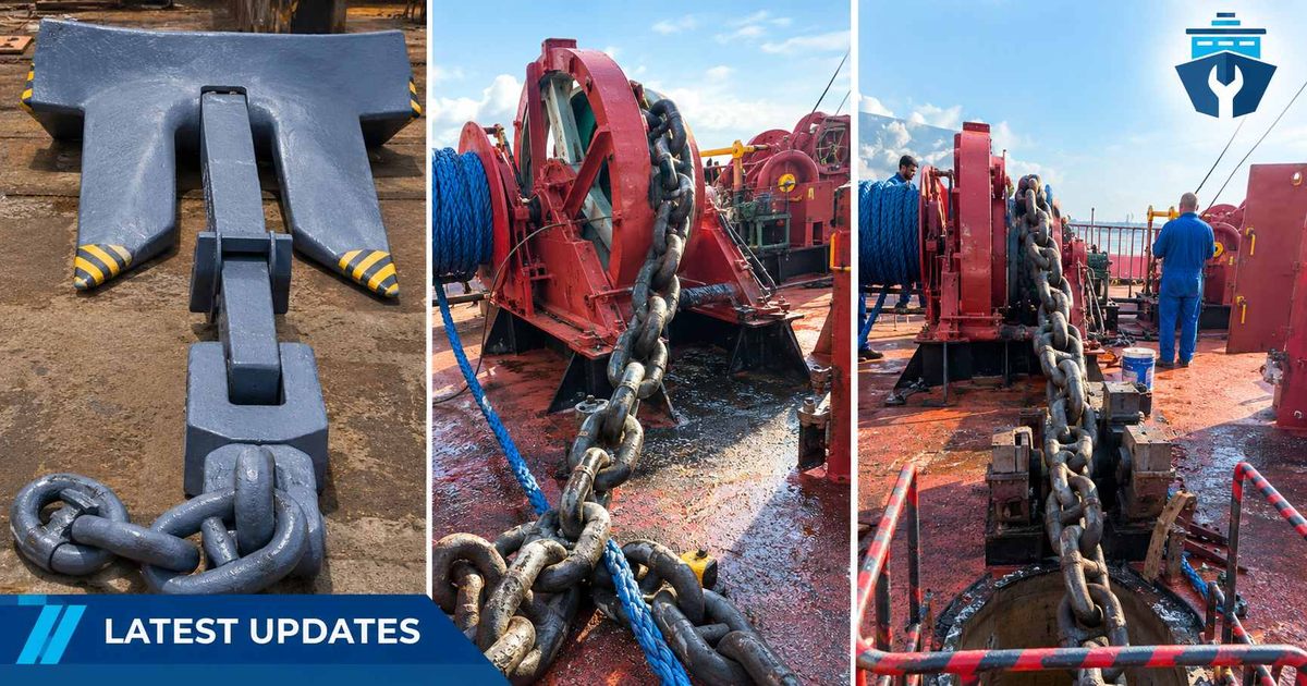 ANCHOR AND ANCHOR CHAIN